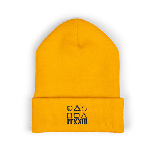 Minimalist Symbols Cuffed Beanie 🎟️ 5 entradas