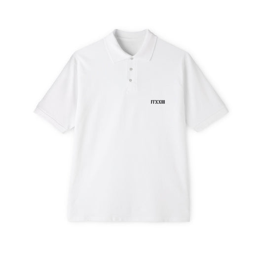 Minimal Roman Numeral Polo — 🎟️ 6 entradas