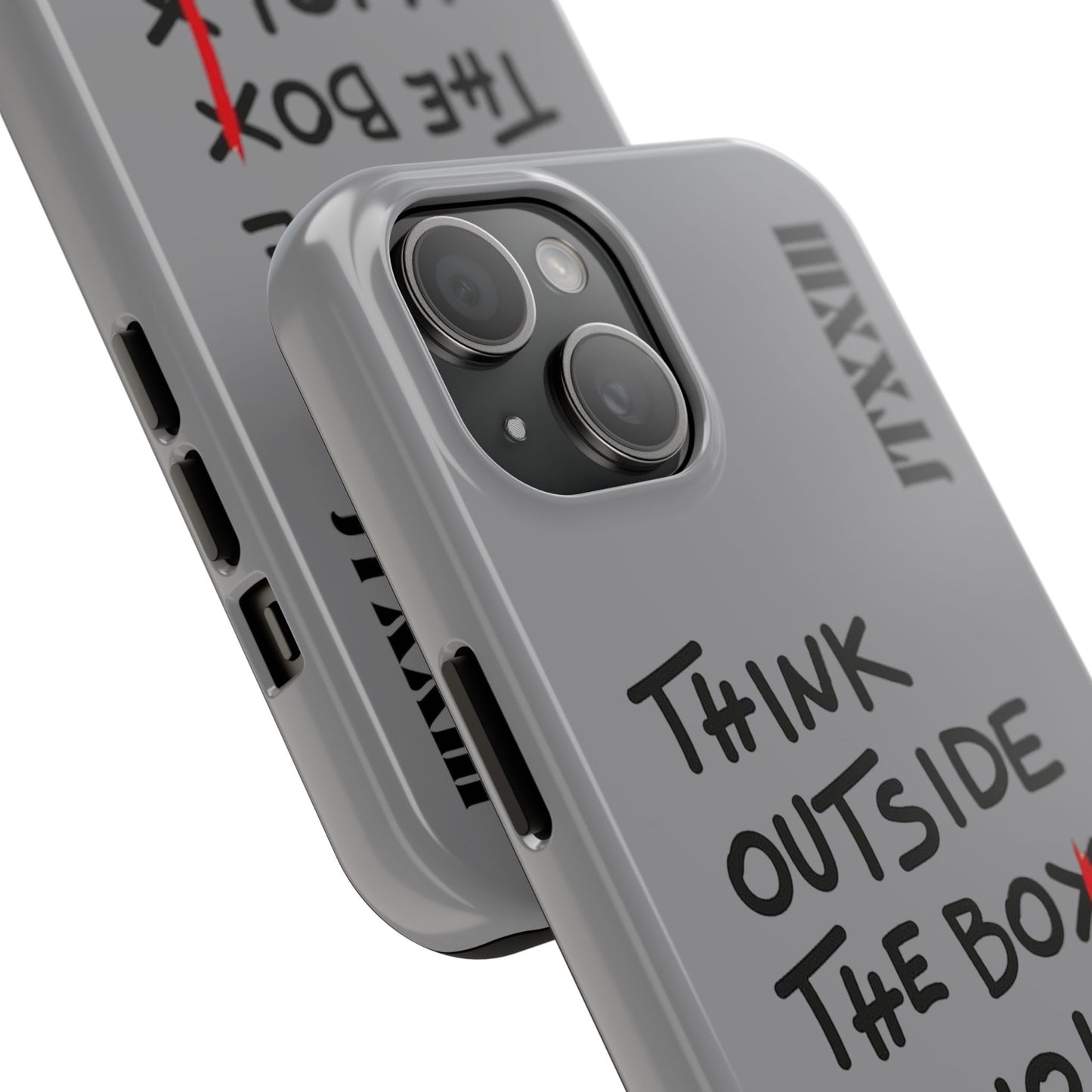 Think Outside the Box Phone Case —  🎟️ 8 entradas