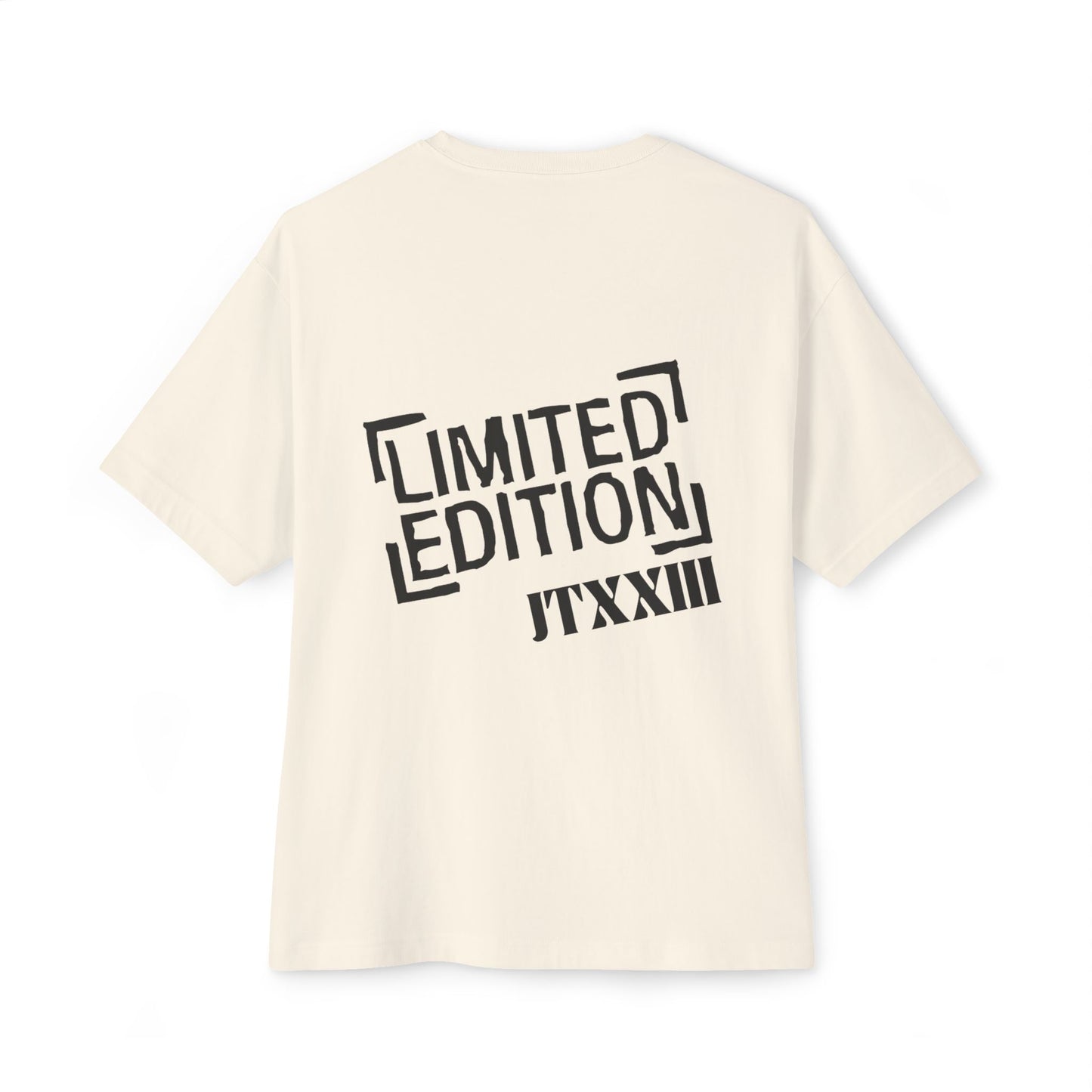 Limited Edition JTXXIII Boxy Tee — Oversized  🎟️ 8 entradas