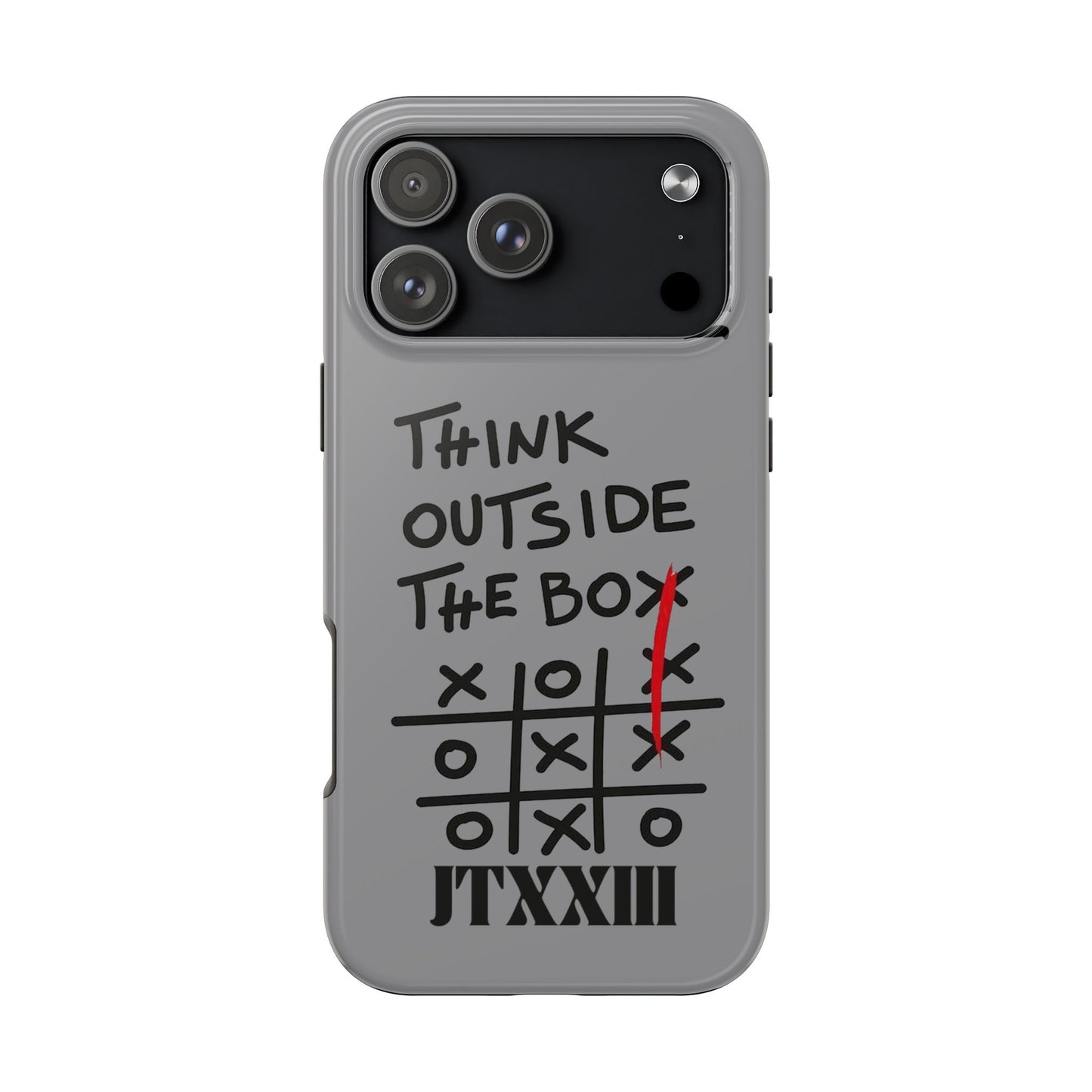 Think Outside the Box Phone Case —  🎟️ 8 entradas