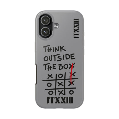 Think Outside the Box Phone Case —  🎟️ 8 entradas