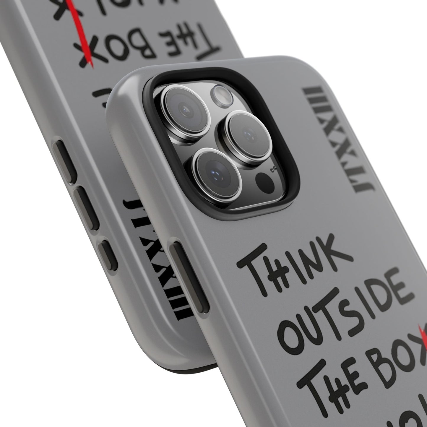 Think Outside the Box Phone Case —  🎟️ 8 entradas