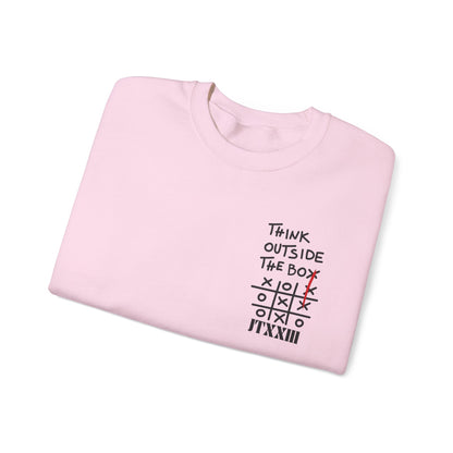 Think Outside the Box Crewneck Sweatshirt — 🎟️ 10 entradas
