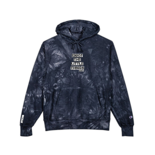 Tie-Dye Embroidered Hoodie — More Worry Less" 🎟️ 28 entradas