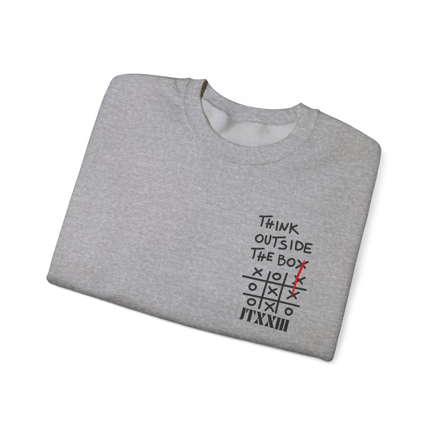 Think Outside the Box Crewneck Sweatshirt — 🎟️ 10 entradas