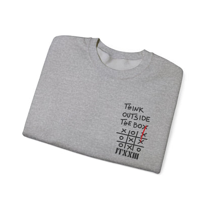 Think Outside the Box Crewneck Sweatshirt — 🎟️ 10 entradas