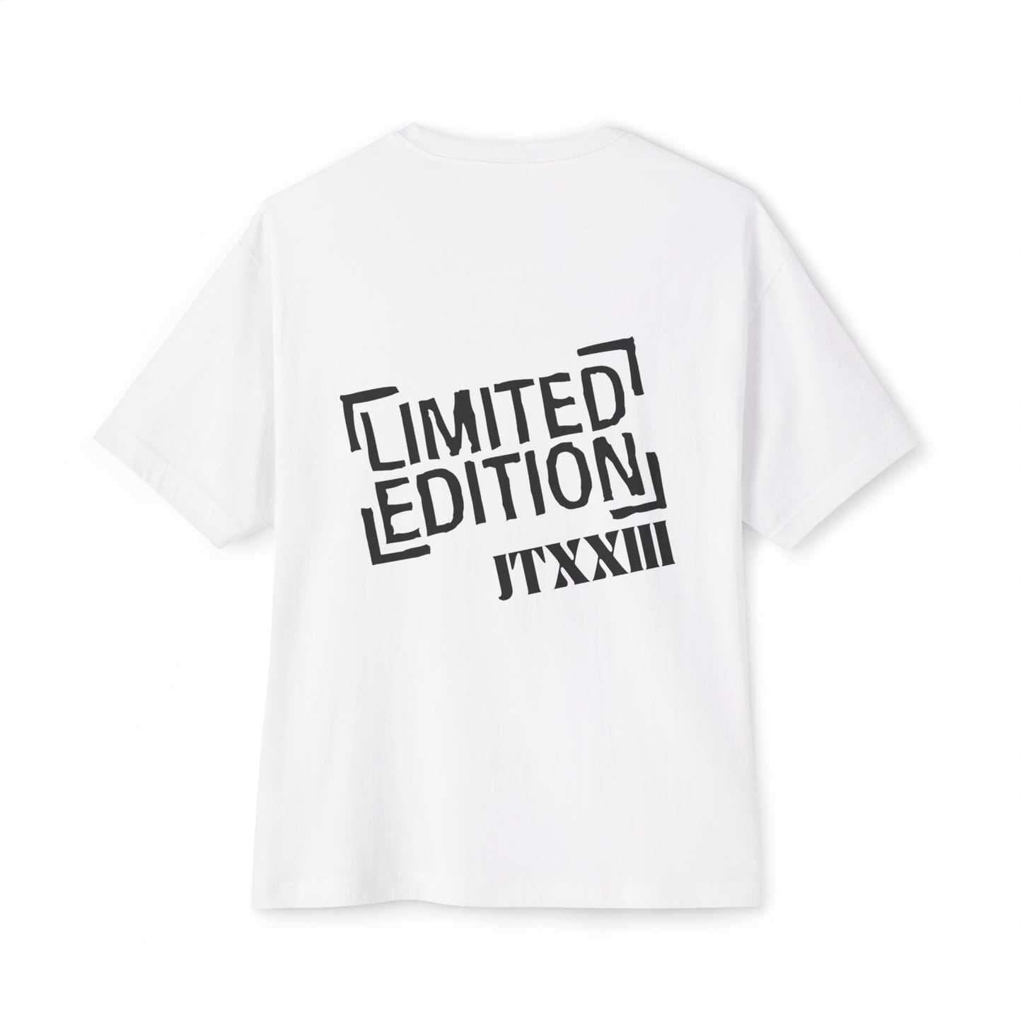 Limited Edition JTXXIII Boxy Tee — Oversized  🎟️ 8 entradas