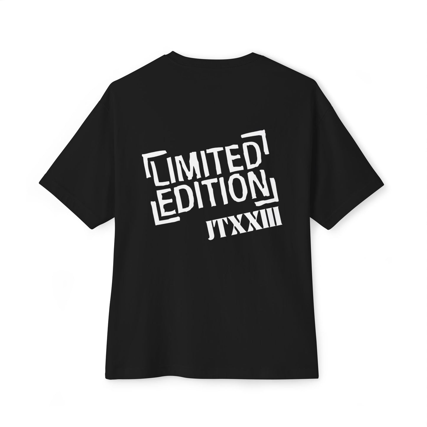 Limited Edition JTXXIII Boxy Tee — Oversized  🎟️ 8 entradas
