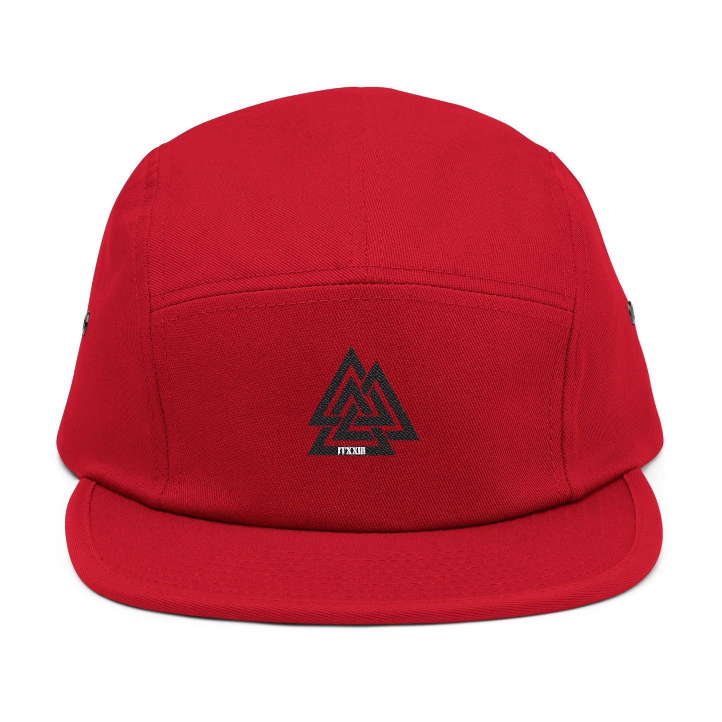 5-Panel Cap — Minimalist Norse Symbol Camper Hat  🎟️ 6 entradas