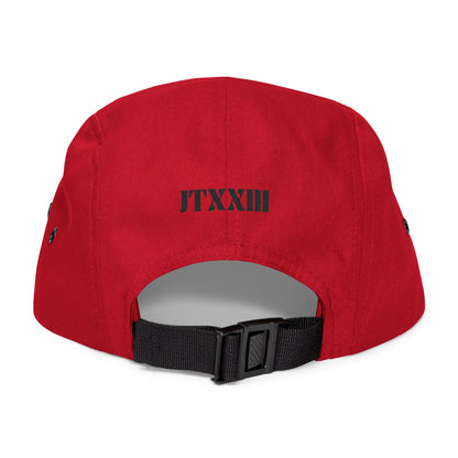5-Panel Cap — Minimalist Norse Symbol Camper Hat  🎟️ 6 entradas