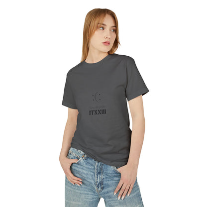You Decide Moon Graphic -- Cotton T‑Shirt  🎟️ 8 entradas