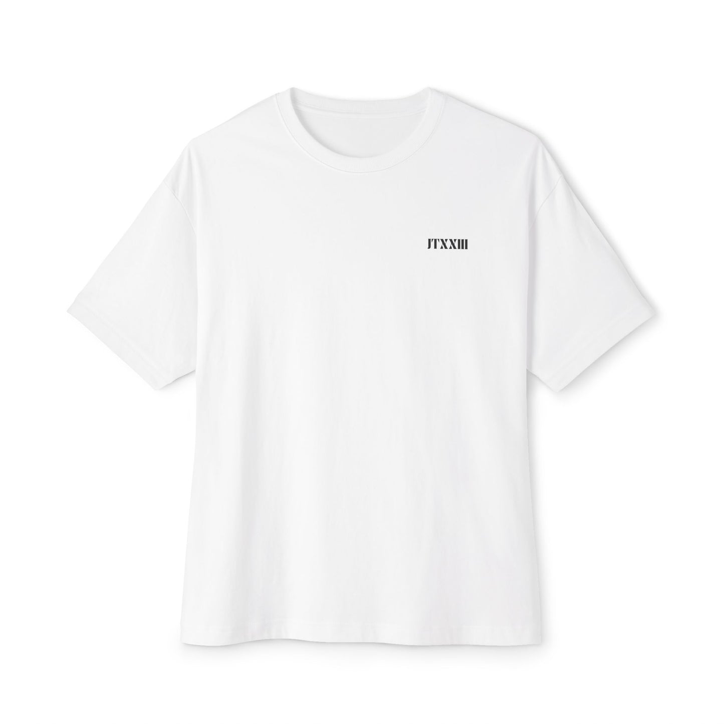 Limited Edition JTXXIII Boxy Tee — Oversized  🎟️ 8 entradas