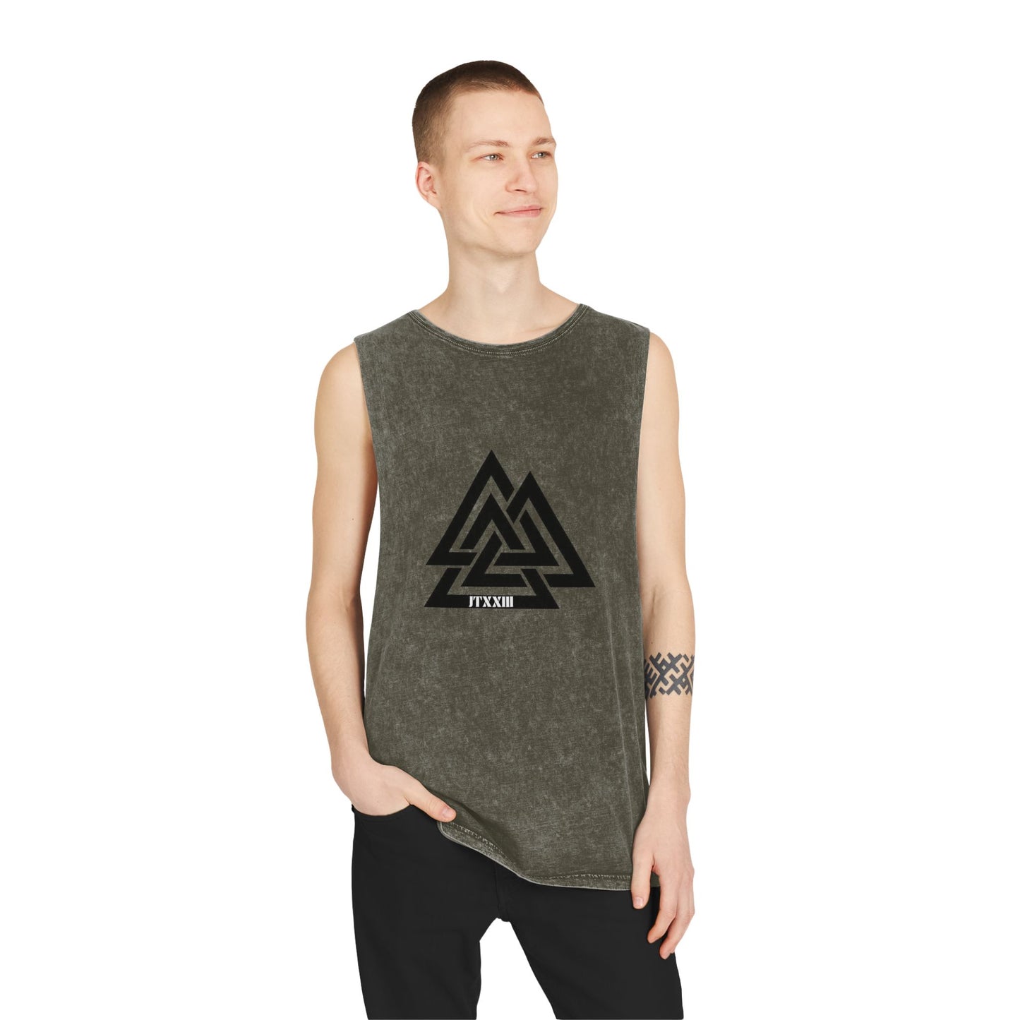 Tank Top — Nordic Rune Muscle Tee  🎟️ 10 entradas