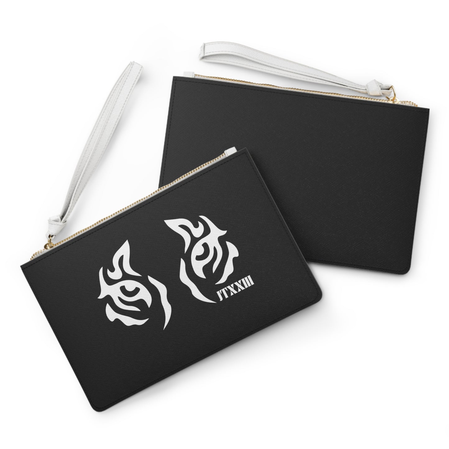 Wolf Eyes Clutch Bag — Black Wristlet  🎟️ 6 entradas