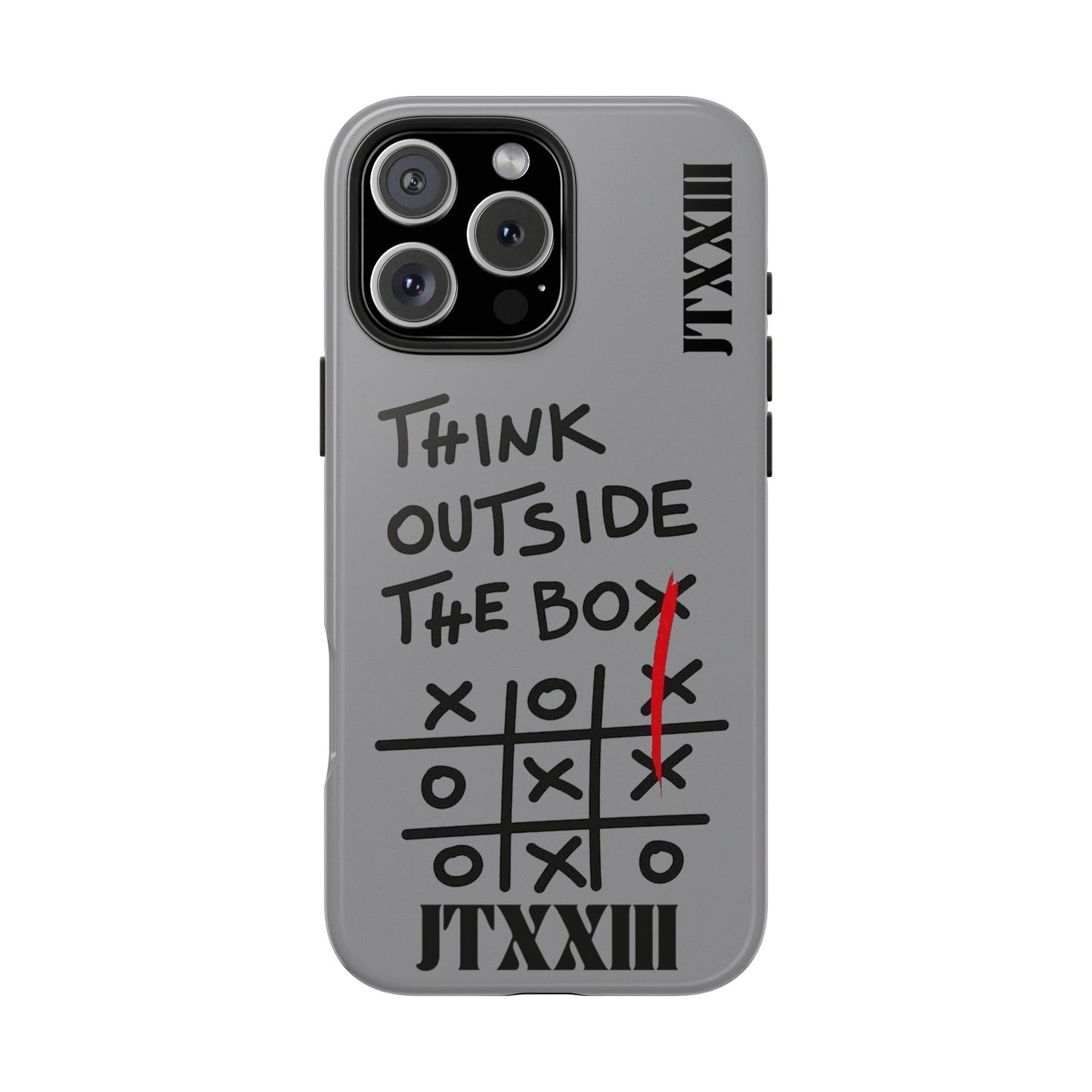 Think Outside the Box Phone Case —  🎟️ 8 entradas