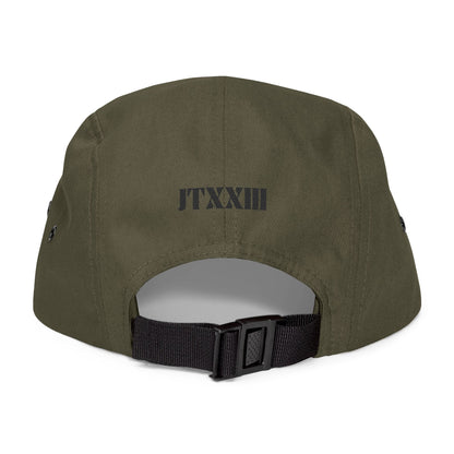 5-Panel Cap — Minimalist Norse Symbol Camper Hat  🎟️ 6 entradas