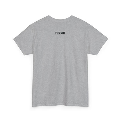 Think Outside the Box T-Shirt — Tic-Tac-Toe Graphic Tee (Back Print)