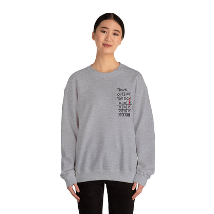 Think Outside the Box Crewneck Sweatshirt — 🎟️ 10 entradas