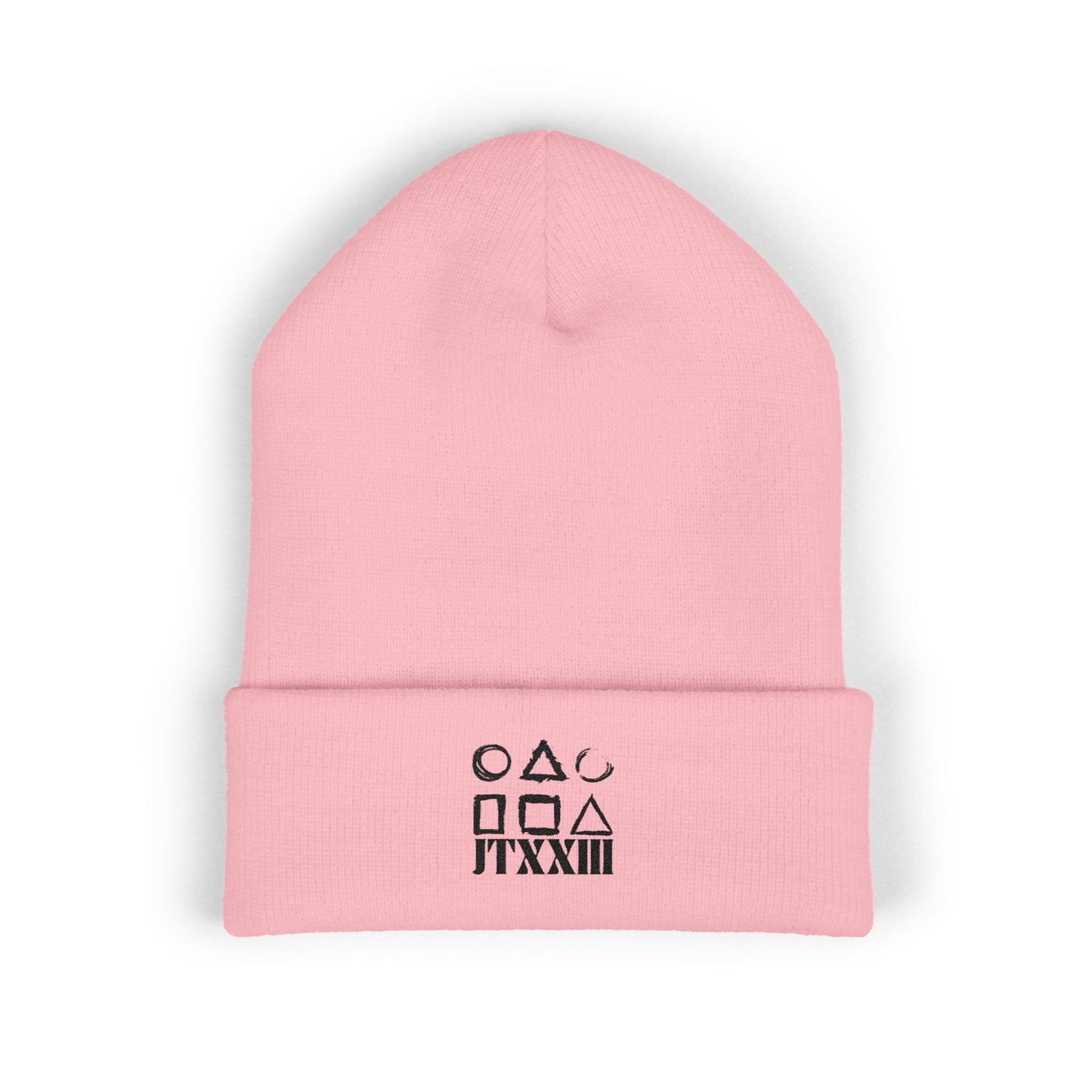 Minimalist Symbols Cuffed Beanie  🎟️ 5 entradas