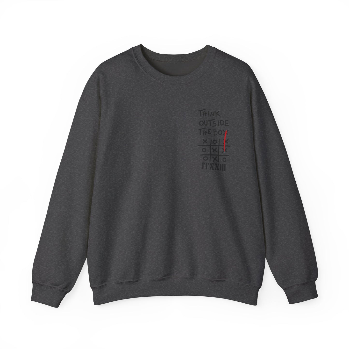 Think Outside the Box Crewneck Sweatshirt — 🎟️ 10 entradas
