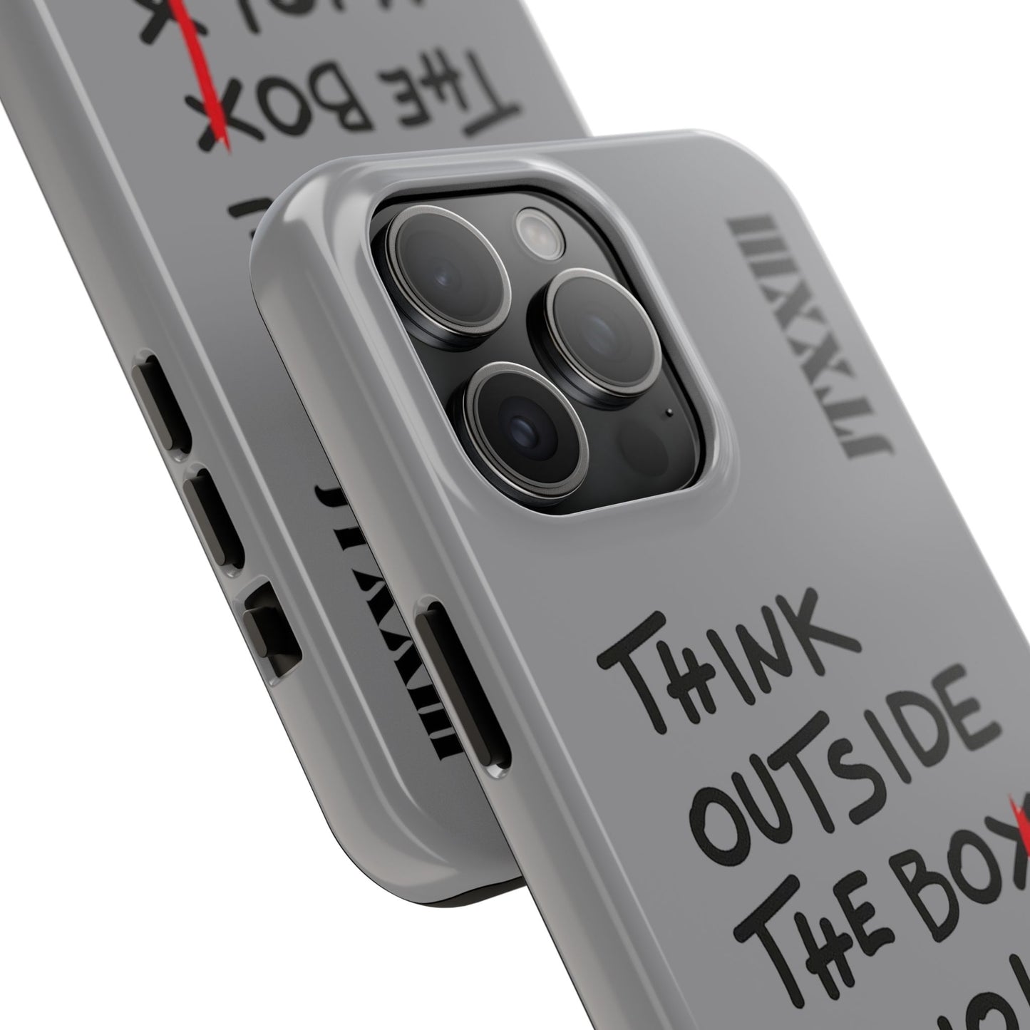 Think Outside the Box Phone Case —  🎟️ 8 entradas