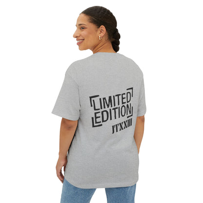 Limited Edition JTXXIII Boxy Tee — Oversized  🎟️ 8 entradas