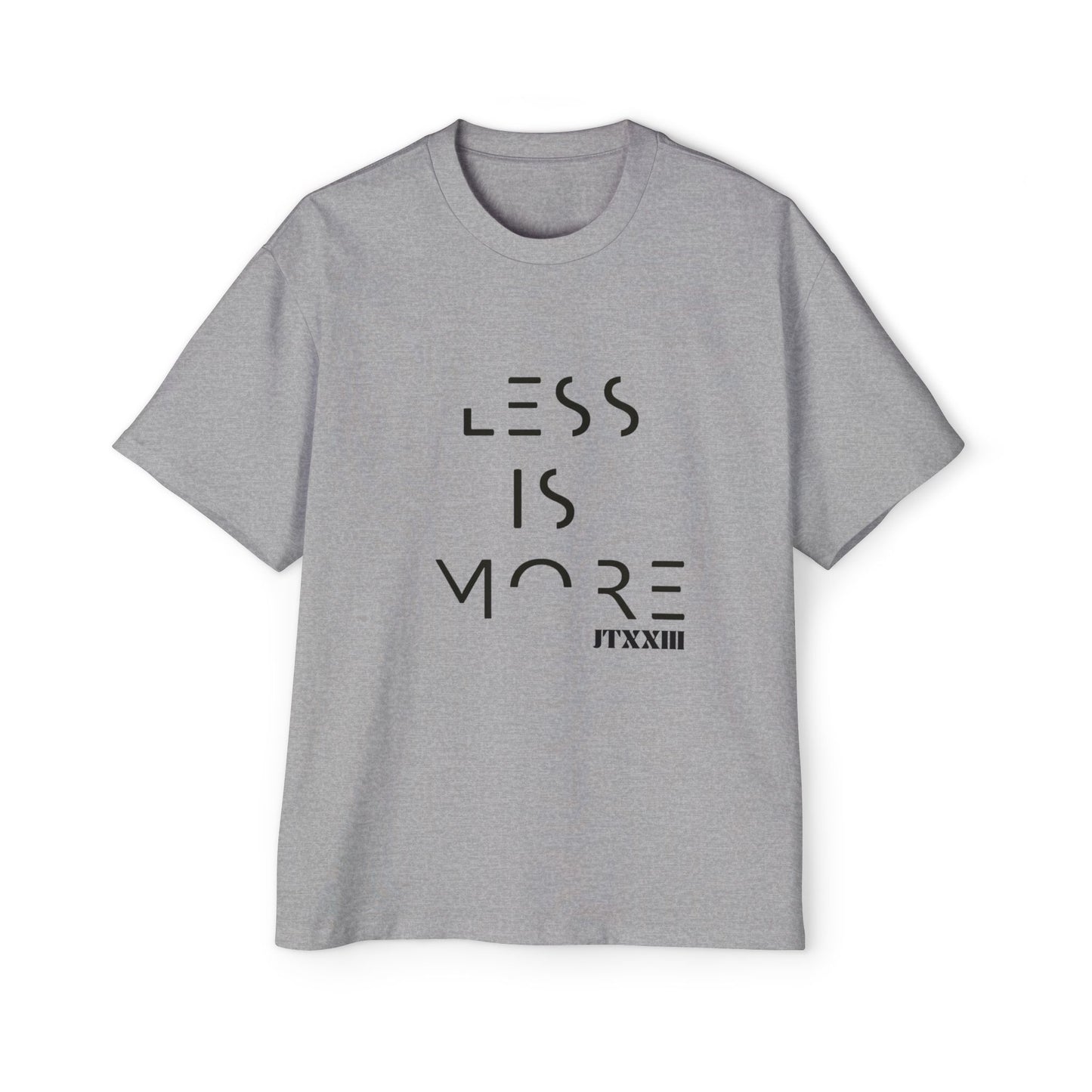 'Less Is More' Oversized  —  T-Shirt  🎟️ 12 entradas