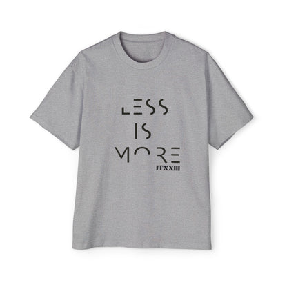 'Less Is More' Oversized  —  T-Shirt  🎟️ 12 entradas
