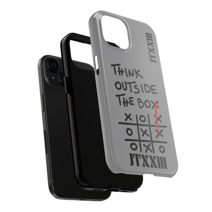 Think Outside the Box Phone Case —  🎟️ 8 entradas