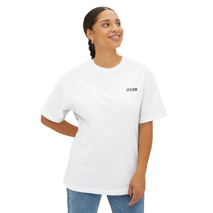 Limited Edition JTXXIII Boxy Tee — Oversized  🎟️ 8 entradas