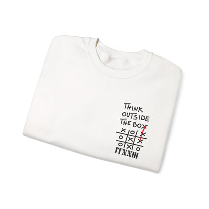 Think Outside the Box Crewneck Sweatshirt — 🎟️ 10 entradas