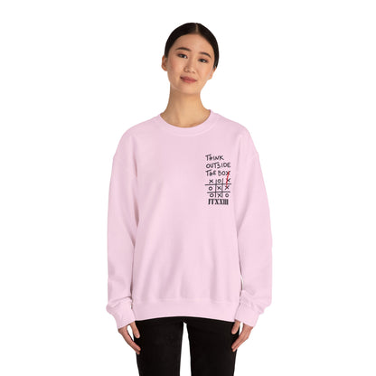 Think Outside the Box Crewneck Sweatshirt — 🎟️ 10 entradas