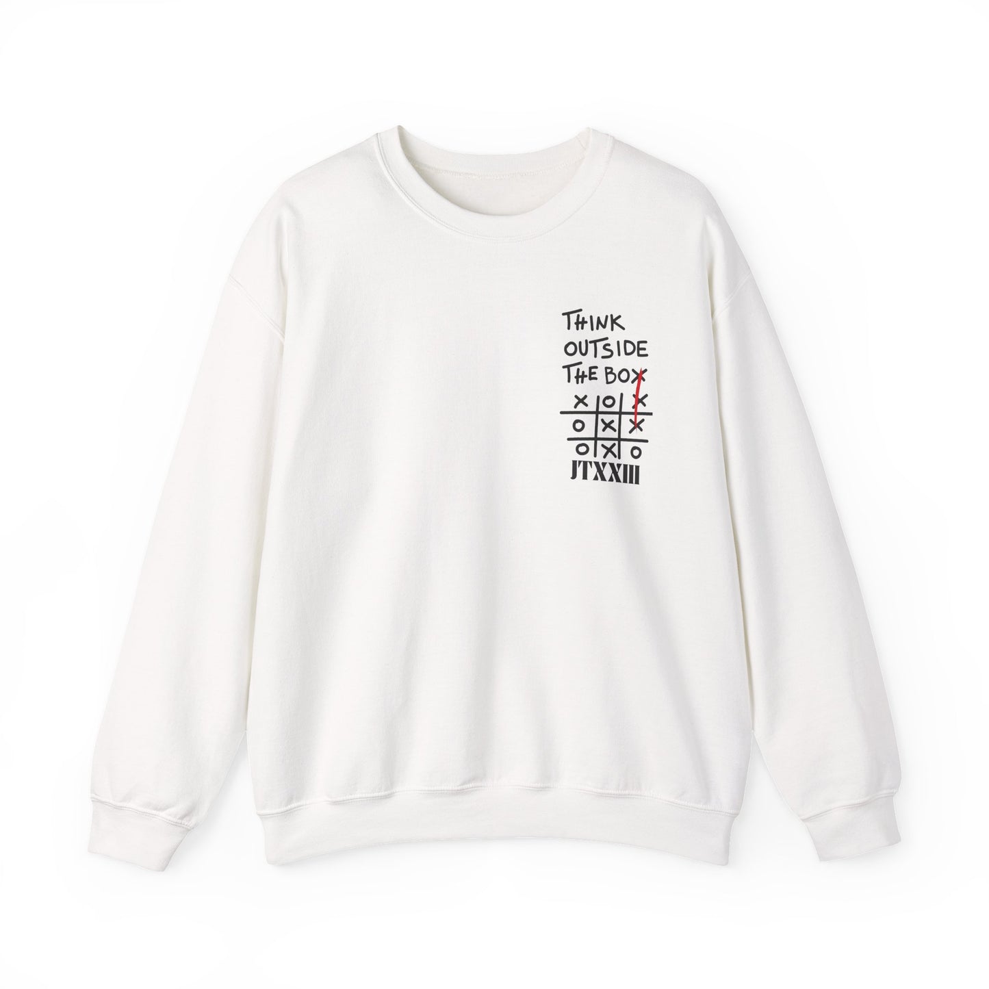Think Outside the Box Crewneck Sweatshirt — 🎟️ 10 entradas