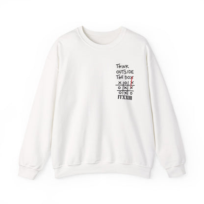 Think Outside the Box Crewneck Sweatshirt — 🎟️ 10 entradas