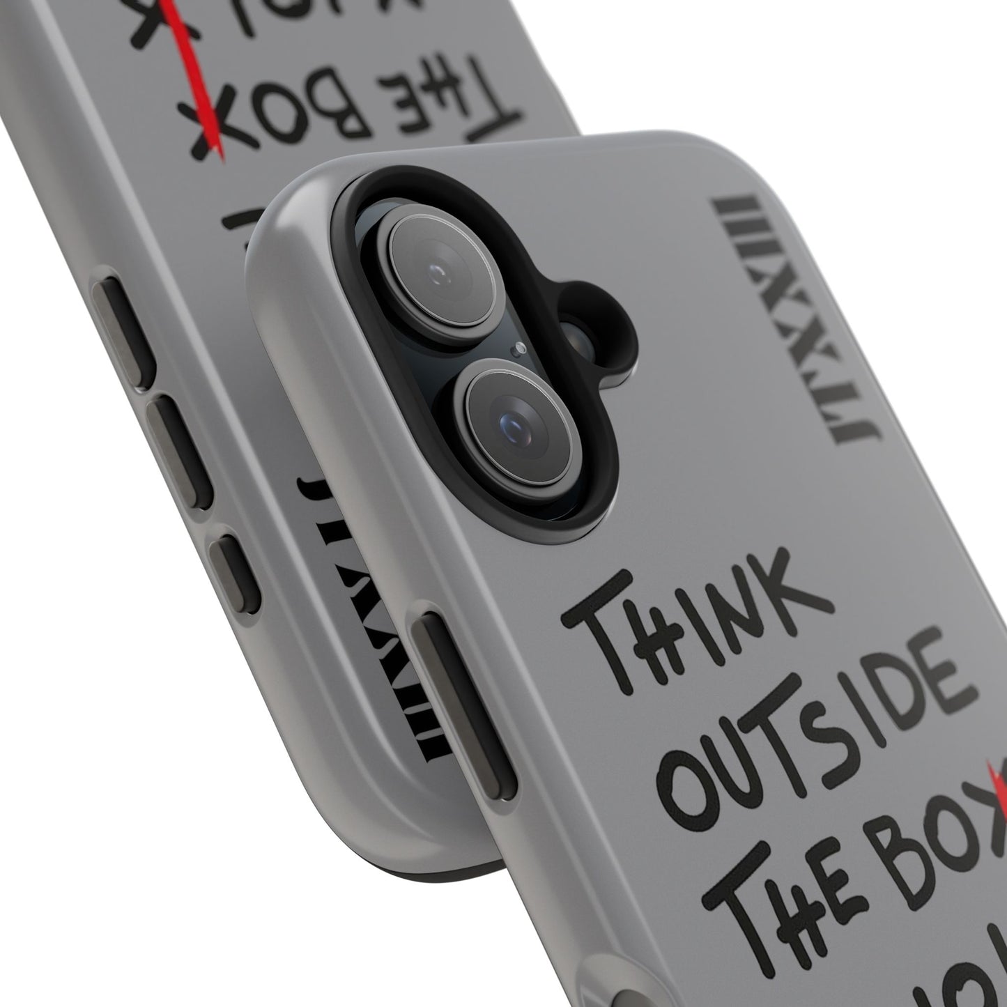 Think Outside the Box Phone Case —  🎟️ 8 entradas