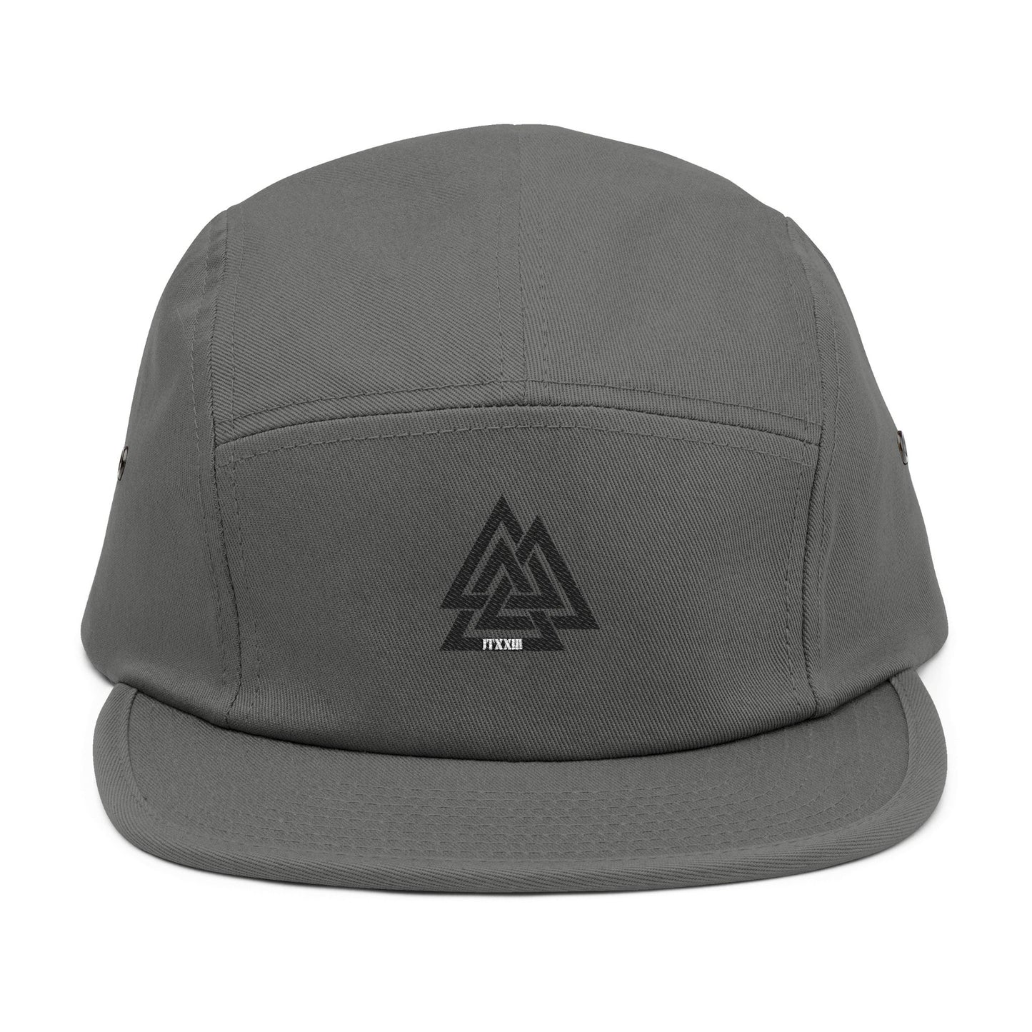 5-Panel Cap — Minimalist Norse Symbol Camper Hat  🎟️ 6 entradas