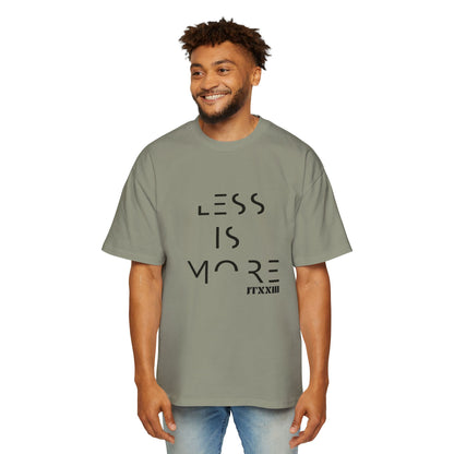 'Less Is More' Oversized  —  T-Shirt  🎟️ 12 entradas