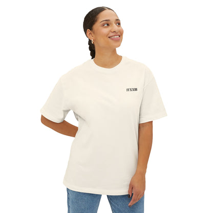 Limited Edition JTXXIII Boxy Tee — Oversized  🎟️ 8 entradas