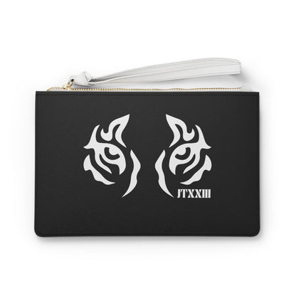 Wolf Eyes Clutch Bag — Black Wristlet  🎟️ 6 entradas