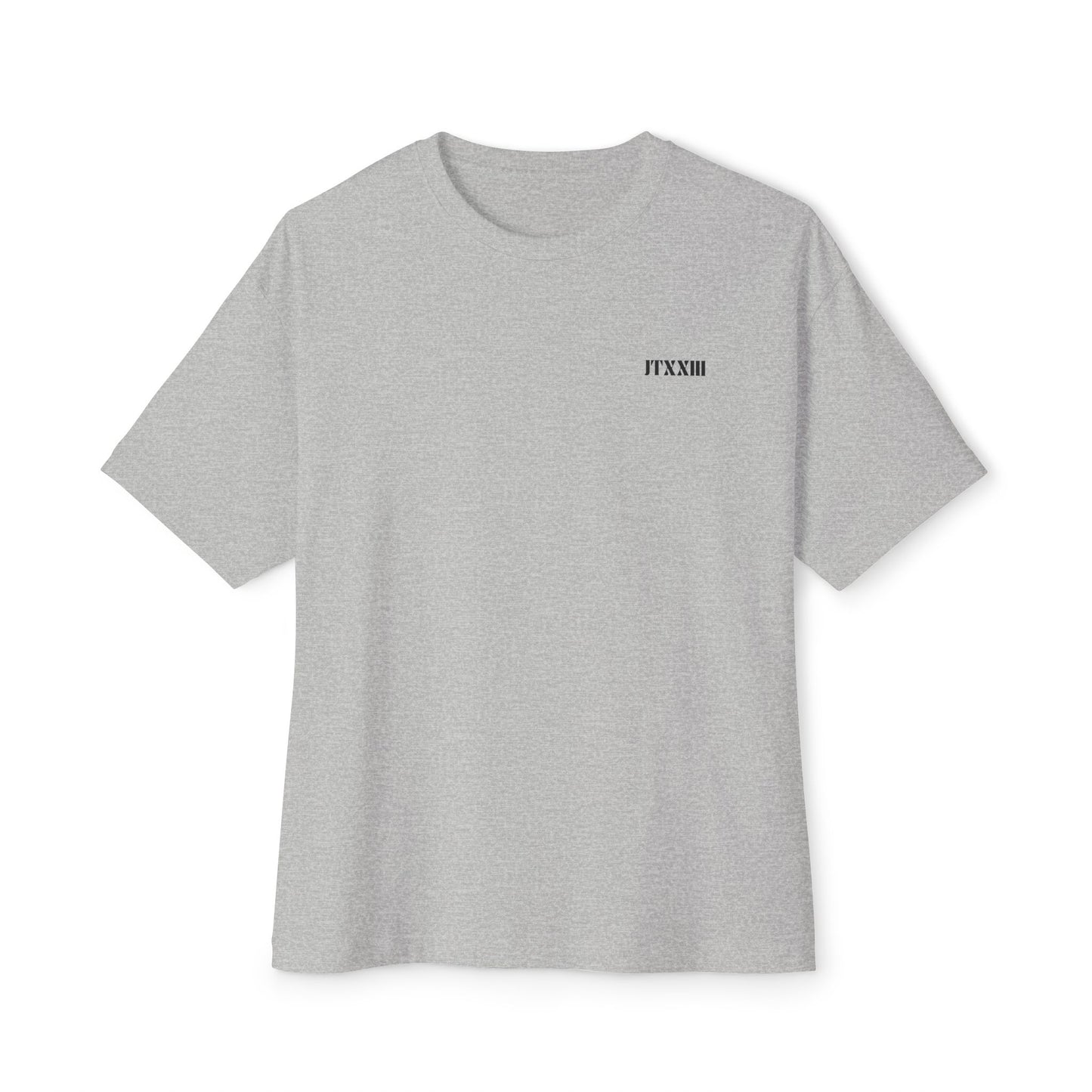 Limited Edition JTXXIII Boxy Tee — Oversized  🎟️ 8 entradas