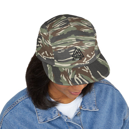 5-Panel Cap — Minimalist Norse Symbol Camper Hat  🎟️ 6 entradas