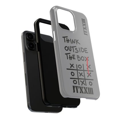 Think Outside the Box Phone Case —  🎟️ 8 entradas