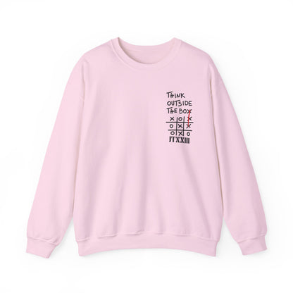 Think Outside the Box Crewneck Sweatshirt — 🎟️ 10 entradas
