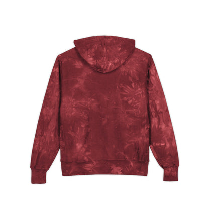 Tie-Dye Embroidered Hoodie — More Worry Less" 🎟️ 28 entradas