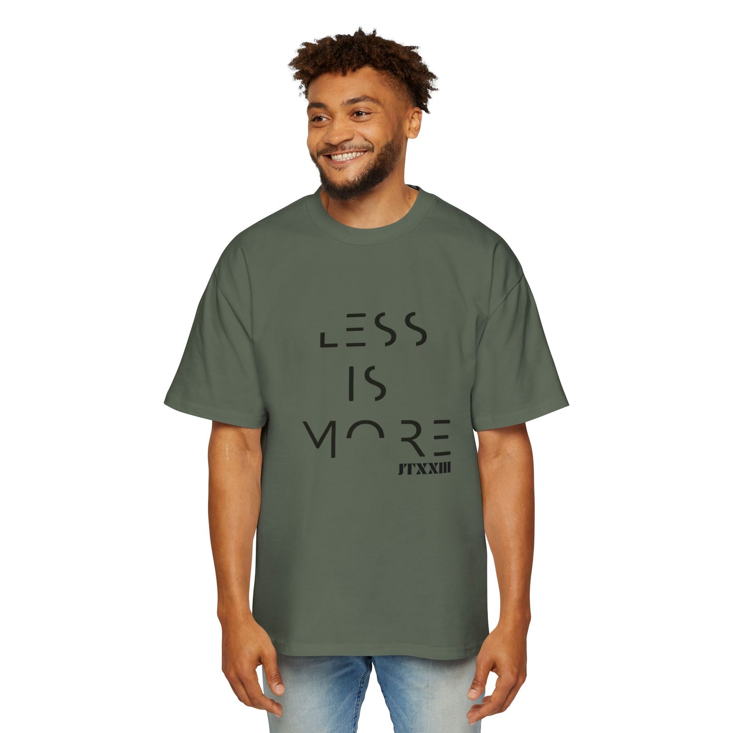 'Less Is More' Oversized  —  T-Shirt  🎟️ 12 entradas