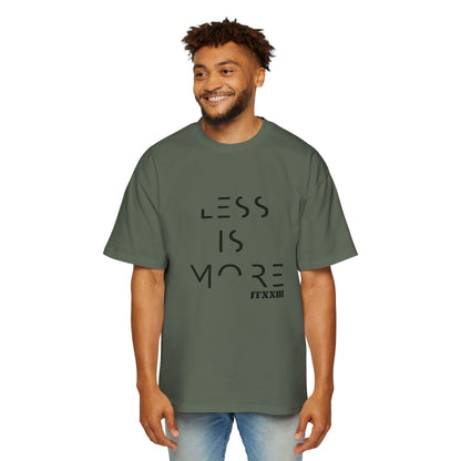 'Less Is More' Oversized  —  T-Shirt  🎟️ 12 entradas