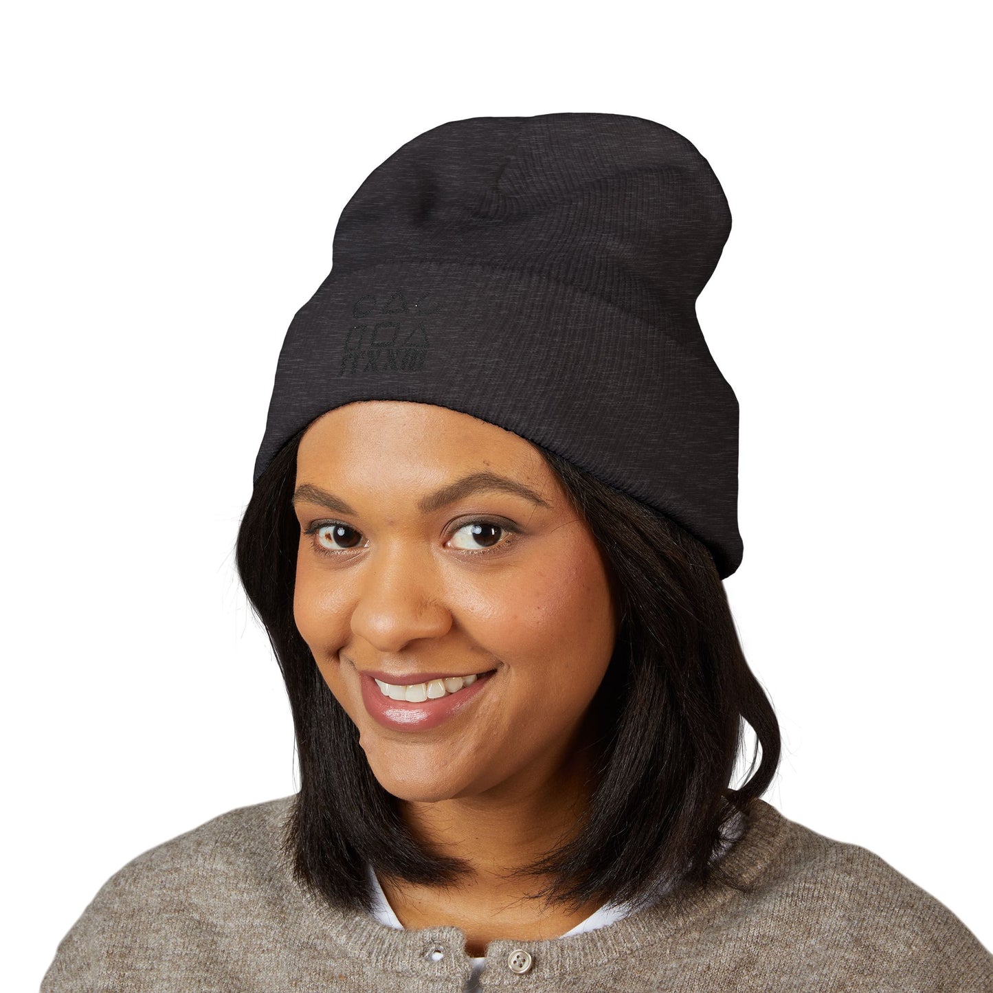 Minimalist Symbols Cuffed Beanie  🎟️ 5 entradas