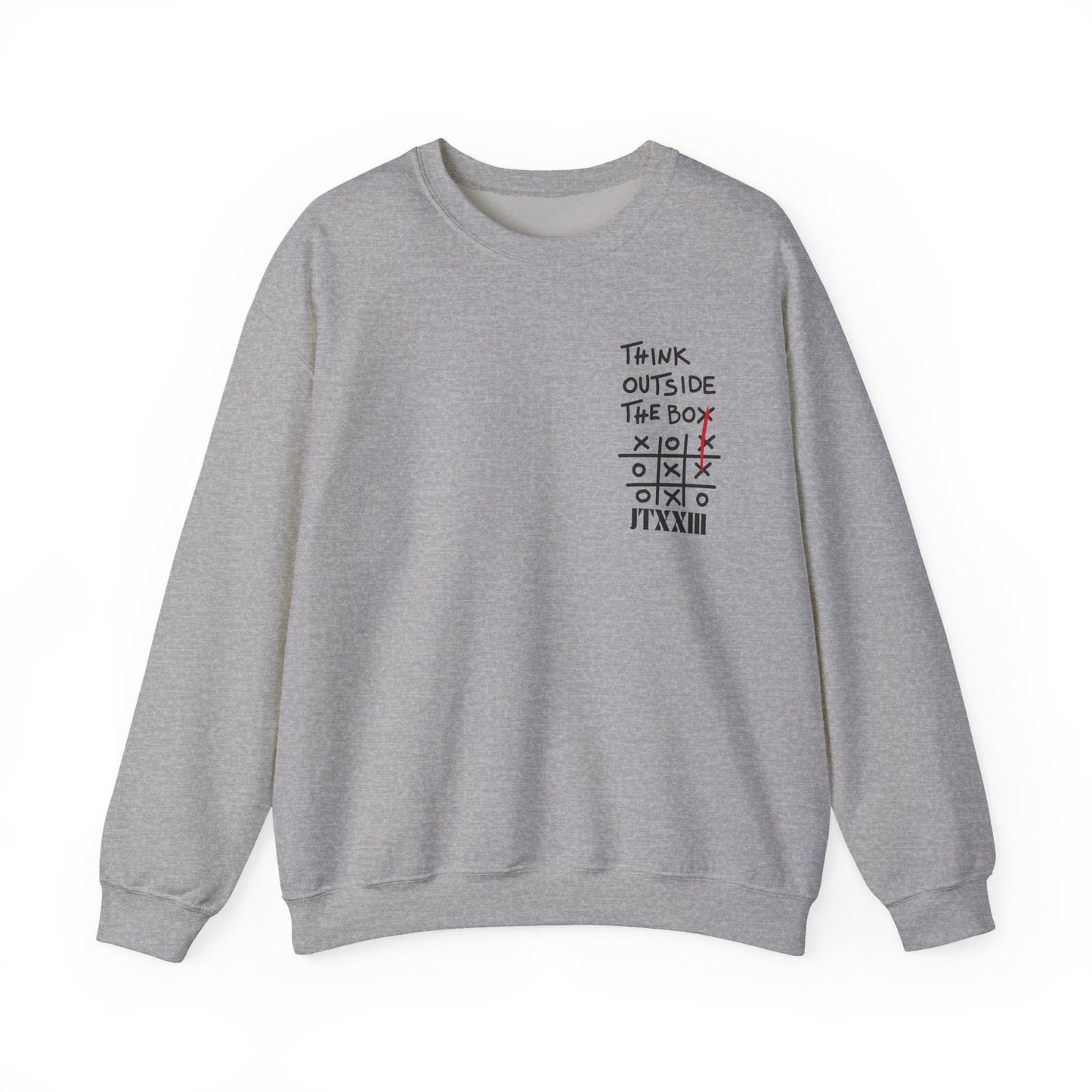 Think Outside the Box Crewneck Sweatshirt — 🎟️ 10 entradas