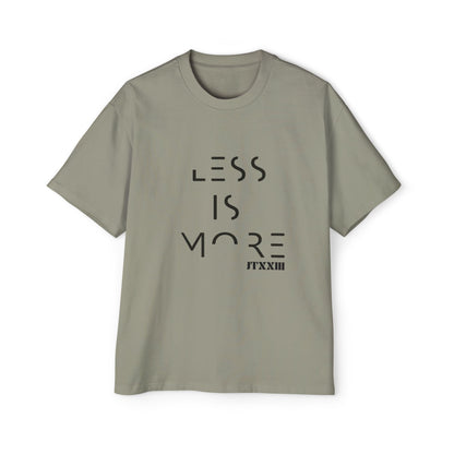 'Less Is More' Oversized  —  T-Shirt  🎟️ 12 entradas